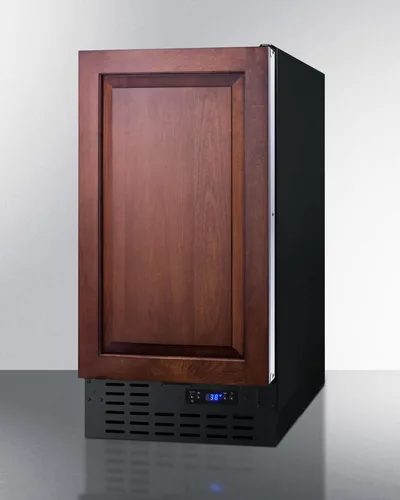 Vista 5 de Summit FF1843BIF 18 Inch Wide 2.7 Cu. Ft. Panel Ready Compact Freezerless Refrigerator with LED Lighting