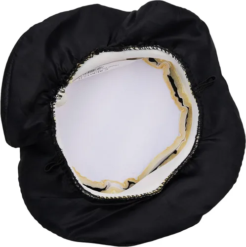 Vista 3 de Rubie's Costume Co - Mini sombrero de copa a rayas blancas y negras para mujer
