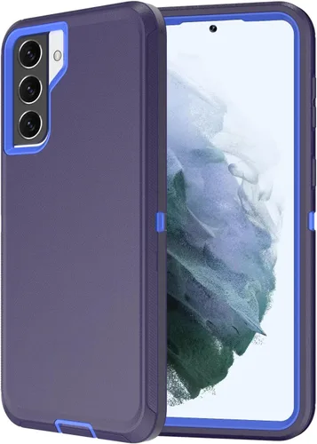 Vista 31 de Gurible - Funda para Samsung Galaxy S21 Plus, protección resistente de 3 capas, a prueba de golpes, a prueba de polvo, antiarañazos, con cubierta