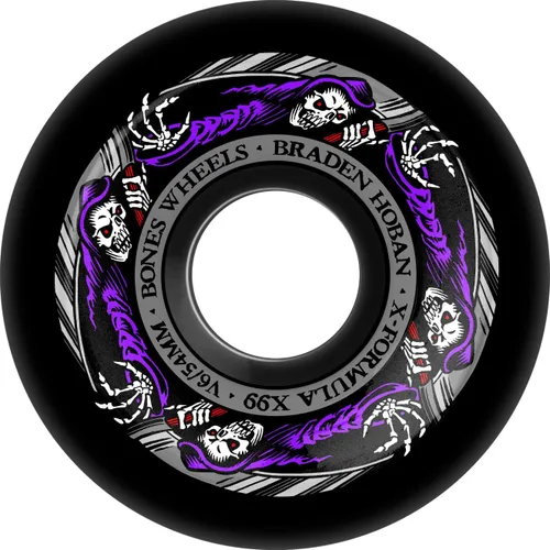 Vista 20 de Bones Wheels X99 X-Formula 99A Ruedas para monopatín