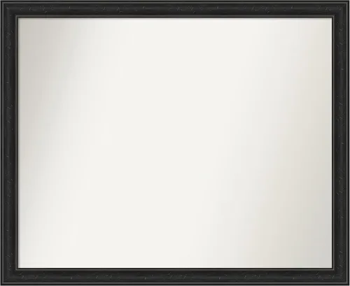 Vista 243 de Amanti Art Espejo personalizado, gran espejo de baño estrecho, espejo de pared o espejo de tocador de baño sobre el fregadero (24 x 24 pulgadas)