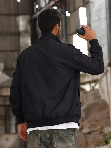 Vista 4 de TACVASEN - Chaquetas de algodón para hombre, estilo militar, con múltiples bolsillos