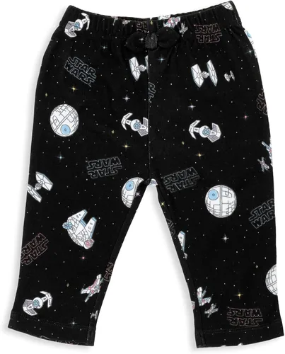 Vista 3 de STAR WARS Princess Leia R2-D2 Baby Girls 2 Pack Pants Newborn to Infant