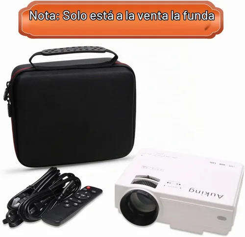 Vista 8 de LTGEM - Funda de proyector para AuKing 2026 actualizada, interior: 8.4"x7.2