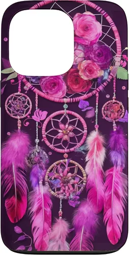 Vista 10 de Feather and Flower Dream Catcher Designed Case for iPhone 17