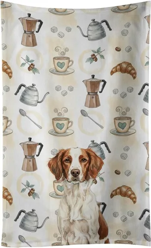 Vista 79 de Caroline's Treasures Afghan Hound - Toalla de cocina para barra de café, terciopelo frontal y lazo de algodón, lavable a máquina Sabueso afgano