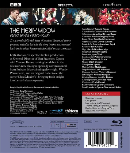 Vista 2 de Lehar The Merry Widow Blu-ray