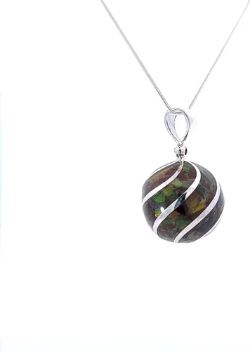 Vista 4 de Collar con colgante de amolita de Stones Desire