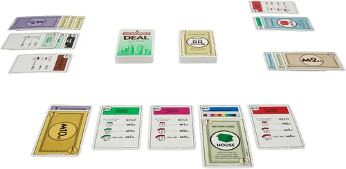 Vista 4 de Monopoly Deal Juego de cartas (versión inglés)