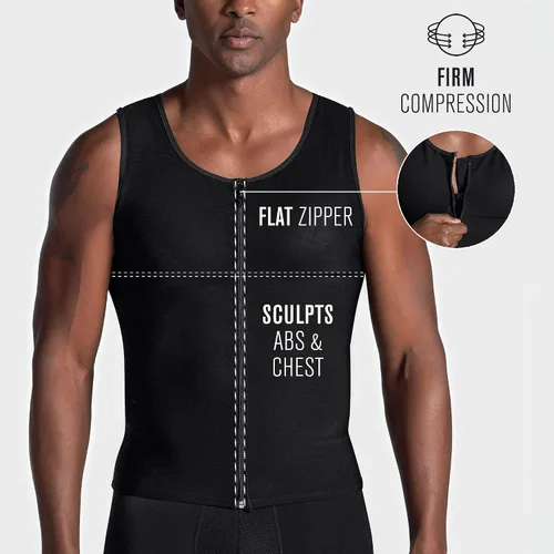 Vista 3 de Faja moldeadora para hombre, de la marca Leo