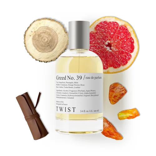 Vista 28 de Twist - Addicted No. 3 - Eau De Parfum inspirado en Y. Black Opium, Perfume de larga duración para mujer, Ámbar y Vainilla, Vegano, Ingredientes