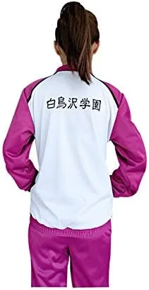 Vista 5 de Tokisaki Shiratorizawa Jacket Pants Volleyball School Uniform Cosplay Costume Tendou Satori Ushijima Wakatoshi Sportswear