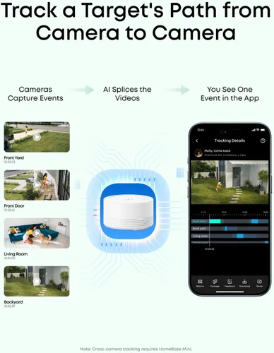 Vista 8 de eufy Security eufyCam C35 - Kit de 4 cámaras, cámara inalámbrica para Negro