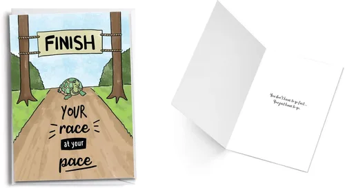 Vista 6 de Tarjetas de felicitación 5K Runner 3.1 millas Paquete de 5 carreras