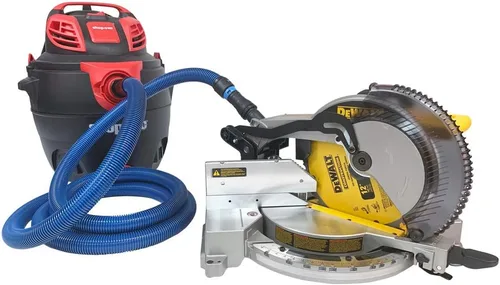 Vista 5 de Cen-Tec Systems 94511 Manguera de vacío antiestática húmeda/seca de 10 pies para aspiradoras de tienda con juego de adaptador universal