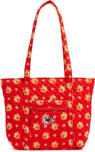 Vista 22 de Vera Bradley Bolso pequeño de algodón Premium para mujer Vera Bandana verde/amarillo con Green Bay Packers