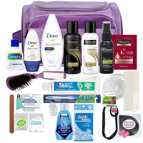 Vista 3 de Convenience Kits International - Artículos esenciales de viaje para el cuidado femenino "On-The-Go" para mujer que incluye: las marcas que conoces