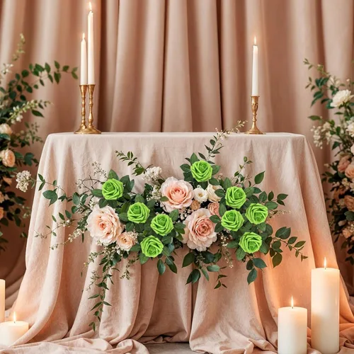 Vista 8 de Flores artificiales, rosas falsas de espuma de aspecto real, combo de flores artificiales de boda para ramos de boda, centros de mesa, arreglos