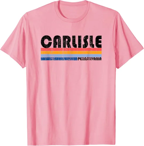 Vista 12 de Camiseta vintage estilo Carlisle, PA de los años 70 y 80, Gris