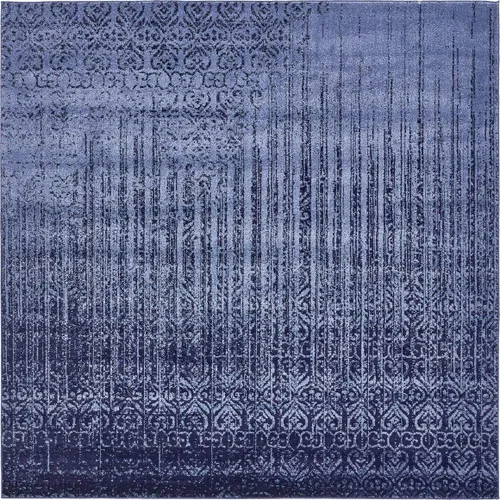 Vista 34 de Unique Loom Del Mar Collection Alfombra de Área - Jennifer (5' 1" x 8' Rectángulo, Gris/Negro)