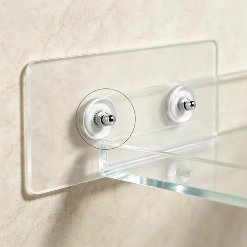 Vista 6 de 4Pcs Shower Caddy Adhesive Replacement, Stickers with Screws