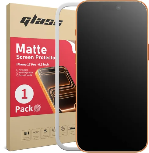 Vista 18 de Ambison Paquete de 1 protector de pantalla mate para iPhone 17 Air de 6.5 pulgadas 2025, antirreflejos y antihuellas dactilares, grado militar