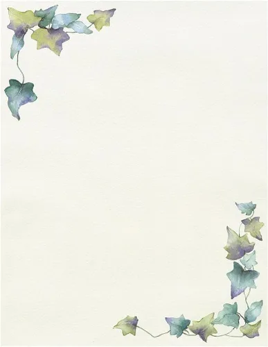 Vista 2 de Great Papers! Membrete con borde pintado, 80 unidades, 8.5 x 11 pulgadas (2013188)