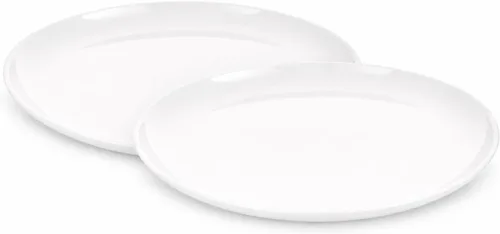 Vista 39 de Mintra Home - Platos reutilizables para servir (azul, cuadrado, 2 unidades (14 pulgadas)