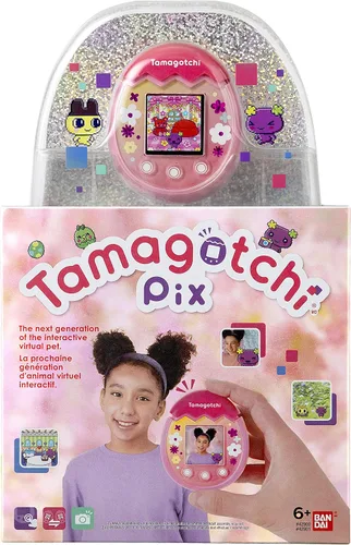 Vista 6 de Tamagotchi Pix (42901) - Floral (rosa)