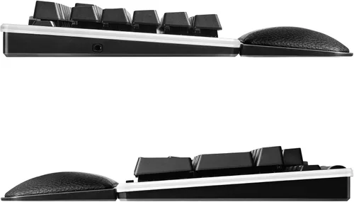 Vista 6 de EVGA - Teclado mecánico con interruptores de clic e iluminación RGB, para gamers, modelo Z20, 812-W1-20US-KR