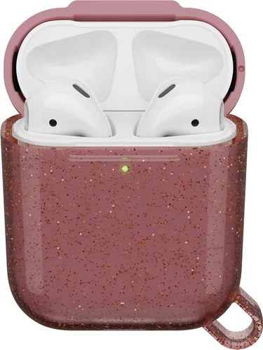 Vista 2 de OtterBox 77-65504 para Apple AirPods (1ª y 2ª generación), elegante funda protectora, serie Ispra - Rosa Rosado
