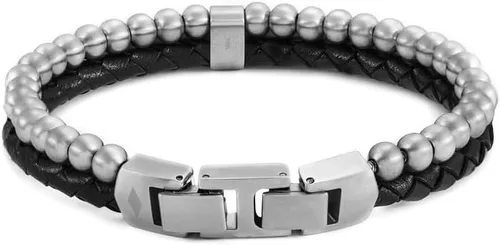 Vista 48 de Fossil para Hombre Wellness pulsera de abalorio