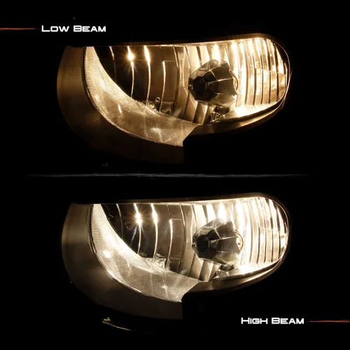 Vista 7 de AKKON - Para Subaru Impreza Outback 2002 2003/RS/TS/WRX (tipo halógeno) LED DRL Negro Faros Par