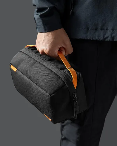 Vista 8 de tomtoc Carrying Bag for Nintendo Switch OLED, Protective Large Capacity, with 20 Game Card Slots, Travel Storage Pouch, Electronics Accessory
