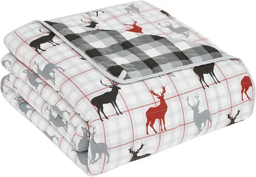 Vista 32 de CuteKing Manta pesada (2 libras, 36 x 48 pulgadas, gris) manta pesada para 40-60 libras, manta pesada para refrigeración y calefacción con cuentas