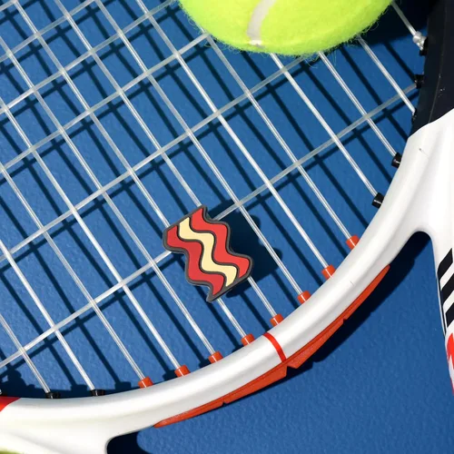 Vista 2 de Racquet Inc Regalos de Tenis - Amortiguadores de Vibración para Raqueta de Tenis - Absorbe Choques, Reduce la Vibración de las Cuerdas para Mejor