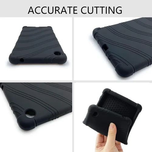 Vista 5 de Funda para Lenovo Tab M7 - Carcasa de silicona suave a prueba de golpes, cubierta protectora ligera para Lenovo Tab M7 (TB-7305F/X/i)
