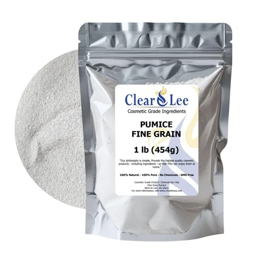 Vista 14 de ClearLee Piedra pómez de grado cosmético – 100% grano/polvo natural puro – excelente para exfoliación de la piel en jabones caseros DIY