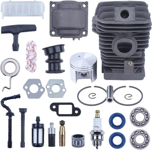 Vista 2 de Kit de pistón de cilindro de 1.654 in para motosierra Stihl MS250 MS230 025 023 1123 020 1209, 1123 021 2500, 1123 120 1612, 1123 149 0500, 1123 149