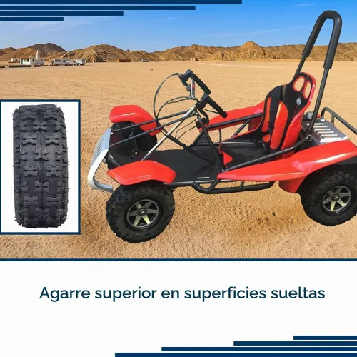 Vista 5 de AlveyTech Neumático para ATV, Go Kart y Dune Buggy de 13x5.00-6 con banda de rodadura Q129 (1)
