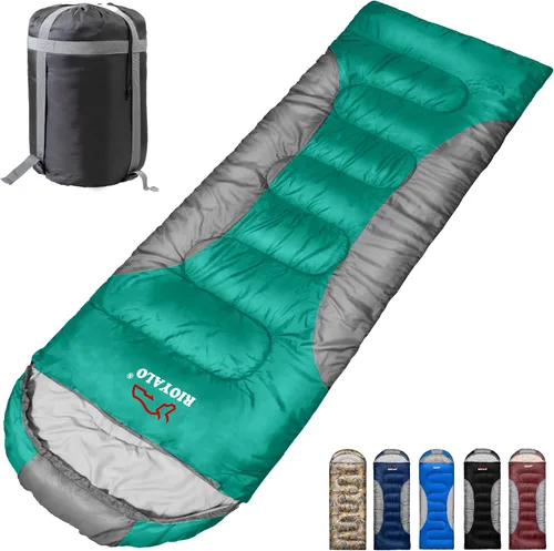 Vista 10 de Sacos de dormir de invierno de 0 grados para adultos, camping en Negro