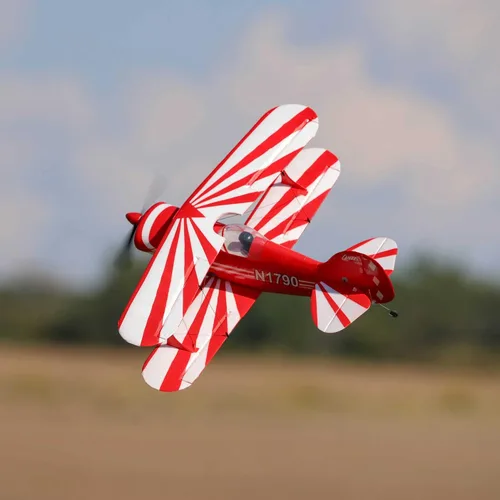 Vista 3 de E-flite RC Airplane UMX Pitts S-1S BNF Transmisor básico Batería y cargador no incluidos con AS3X y Safe Select EFLU15250