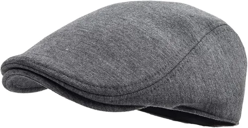 Vista 2 de FEINION Gorra de algodón para hombre con ajuste suave