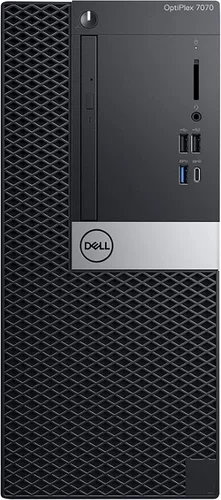 Vista 2 de Dell Optiplex 7070 Tower - Computadora de escritorio Hexa Core Intel i5 (3.2), 8 GB DDR4 de RAM, estado sólido SSD de 500 GB, Windows 11