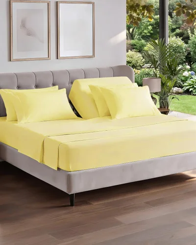 Vista 42 de Juego de sábanas Twin de 4 piezas - Cómodo, transpirable y refrescante - Juego de ropa de cama de lujo de hotel ultrasuave con bolsillos profundos