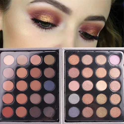 Vista 6 de Pure Vie - 132 colores todo en uno - Set de regalo de maquillaje que incluye una paleta de 94 sombras de ojos altamente pigmentadas brillantes