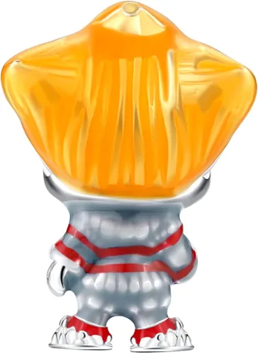 Vista 2 de Pennywise - Dije de payaso para pulsera Pandora de plata de ley 925 regalo de terror para mujer pulseras de plata de ley para mujer regalos