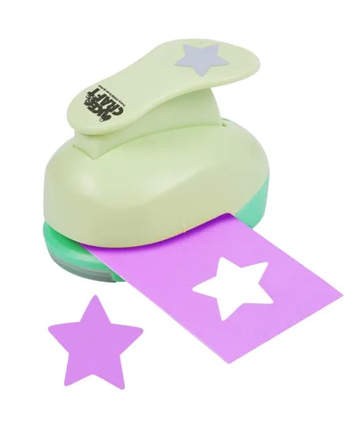 Vista 24 de UCEC Perforadora de mariposa de 1 pulgada, perforadores de papel para manualidades, perforadora de palanca hecha a mano, forma de agujero