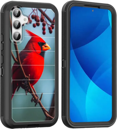 Vista 85 de Funda para Galaxy A15 5G, cuerpo completo, protección contra caídas, a prueba de polvo, resistente de 3 capas, militar, resistente, duradera