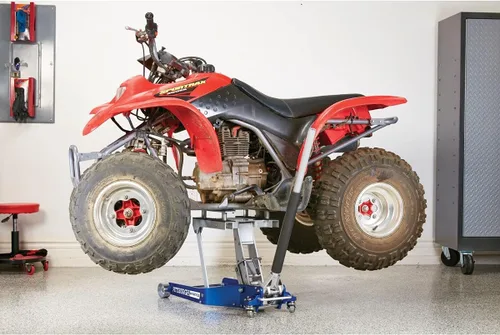 Vista 3 de 1500 libras de aluminio ATV y motocicleta Jack Lift, 63-397